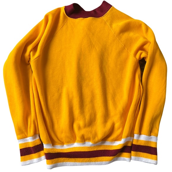 Vintage Button Up College Style Jacket Mens Med - Picture 2 of 2